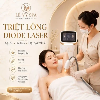 TRIỆT LÔNG DIODE LASER – MỊN DA, TỰ TIN TỪNG CHẠM